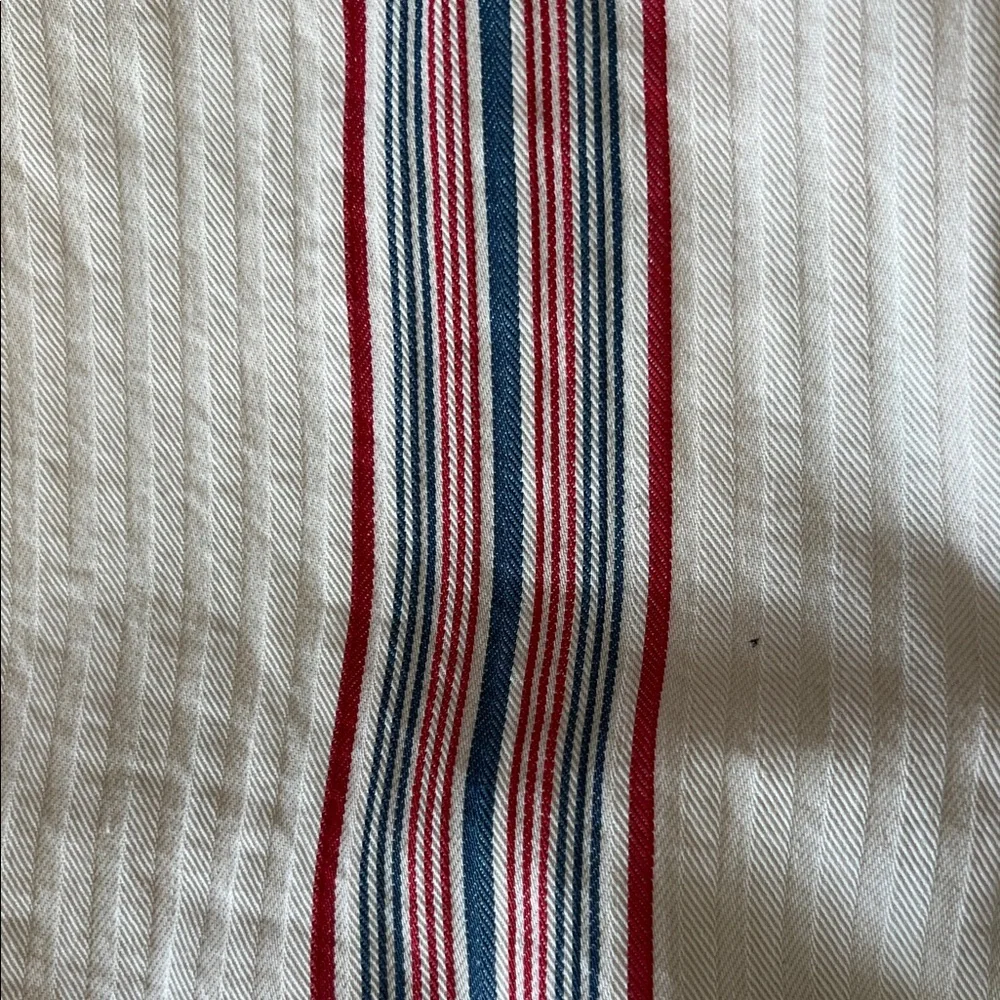 90s SET OF 4 Ralph Lauren - Denim (2)+Striped (2) Pillow Sham Covers Vintage